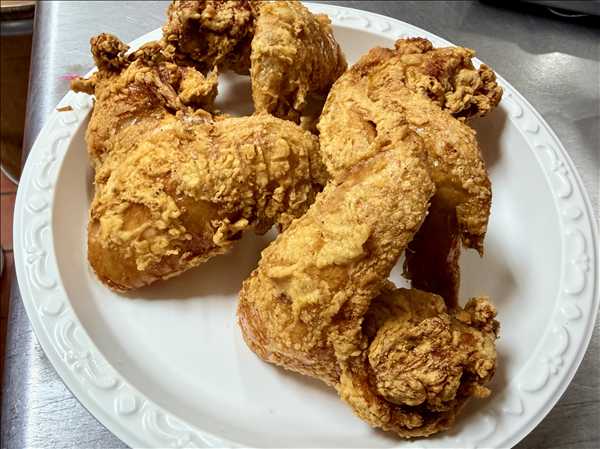 Fried Chicken Wings (4 whole)